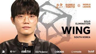 WING  | GRAND BEATBOX BATTLE 2024: WORLD LEAGUE | Solo Elimination