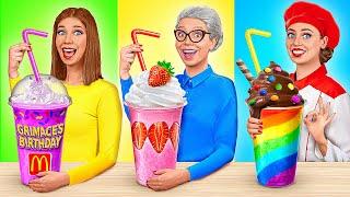 Ich vs Oma: Koch-Challenge | Kochen Grimace Shake von Multi DO Challenge