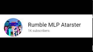 Geo See Rumble MLP Atarster 1,000 Subs (short mini animation)