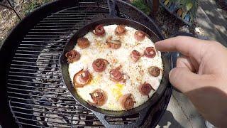 Egg And Bacon Pan Pie | Backroad Freedom