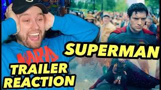 Superman Official Teaser Trailer Reaction (I CRIED)