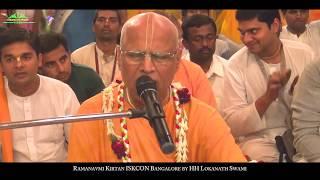 Ramanavmi Kirtan Part -2 at ISKCON Bangalore by HH Lokanath Swami Kirtan on 25Mar18