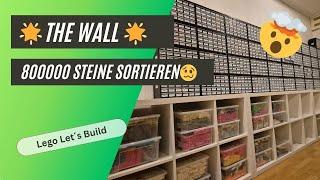  ICH MUSS DEM HERR WERDEN  -THE WALL-  über 800000 LEGOSTEINE sortieren! 