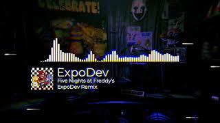 Five Nights at Freddy's (The Living Tombstone) (ExpoDev Remix) | OFFICIAL VISUALIZER