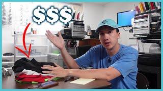 Complete an Order With Me | The Truth About a Home Embroidery Business | Order Profit Analysis