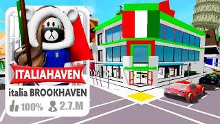 HO CREATO UN BROOKHAVEN SOlO PER ITALIANI SU ROBLOX!