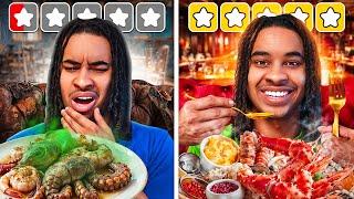 WORST REVIEWED VS BEST REVIEWED SEAFOOD!