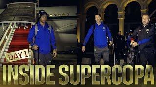 INSIDE VIEW | SUPERCUP DAY 1: Barça's arrival to Jeddah  | FC BARCELONA  