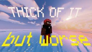 KSI - Thick Of It (but worse) / In Minecraft