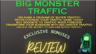 Big Monster Review: Easy Setup, FREE Daily Traffic! Any Site