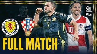 FULL MATCH | Scotland v Croatia | 2024 UEFA Nations League | Scotland National Team