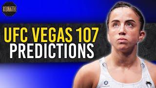 UFC VEGAS 107 PREDICTIONS | FULL CARD BREAKDOWN