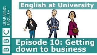English at University: 10 - Learn phrases about asking for clarification plus phrases using 'easy'
