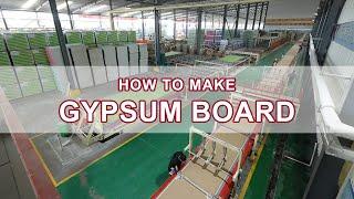 gypsum board line,drywall board machine,paper faced gypsum board machine,gypsum board making machine