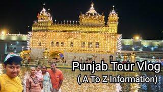 Punjab Tour Vlog | Amritsar | Jallianwala Bagh | Wagah Border | Golden Temple | Qila Mubarak