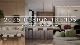 2025 Interior Design Trends You NEED TO KNOW NOW!