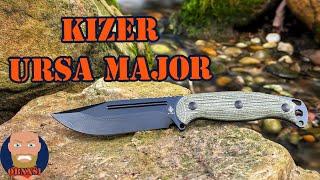 Kizer Ursa Major in Green Micarta