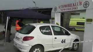 Rafał Dworak - Peugeot 206 - Rally Sprint 18.03.2012r.