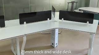 With a desk like this, what time do you come to work?#desk #officefurniture #table