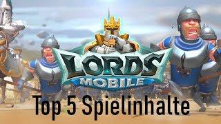 Lords Mobile deutsch [Die fünf besten Spielinhalte in Lords Mobile! + Gewinnspiel]