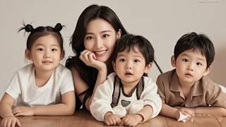 After 3years together,he divorced her for his "white moonlight".6years later, she returned with3kids