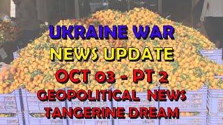 Ukraine War Update NEWS (20241003B): Geopolitical News