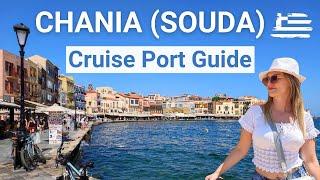 Chania Crete Cruise Port Guide (Greece) | Chania Old Town Highlights (4K)