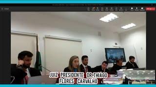 TRIBUNAL DO JÚRI:JUIZ PRESIDENTE DR,THIAGO. ADVOGADO ABANDONOU PLENÁRIO.#tribunaldojúri #júripopular