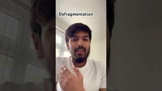 Defragmentation - GCSE Computer Science #gcse #computerscience #defragmentation