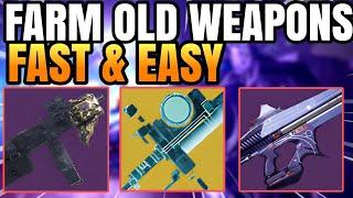 Destiny 2 How To Get Old Weapons & Armour From Previous Seasons in Final Shape