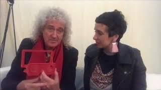 Brian May tells Cheltenham LitFest about Freddie Mercury 11102017 ed