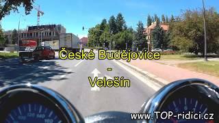 Mototrasa České Budějovice - Velešín (E55) - www.top-ridici.cz