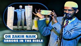 Dr. Zakir Naik's 41 Scientific Errors In The Bible