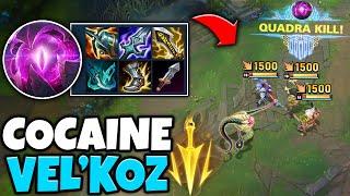 A YouTube comment begged me to play Cocaine Vel'Koz for 200 days... so I tried it