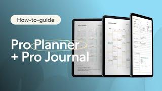 Pro Planner & Pro Journal - how to use