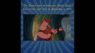 What else did he perform? #disney #animation #trivia