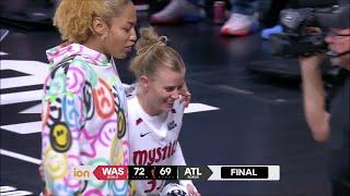 LAST 2min: Atlanta Dream vs Washington Mystics WNBA basketball