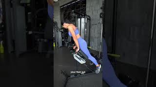 Hyperextensions for GLUTE focus  Save this post for your next glute day #shorts