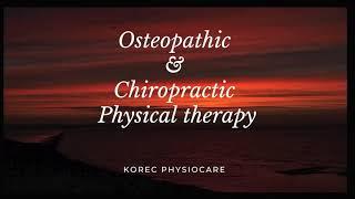 Manual Physiotherapy Training. Osteopathic-Chiropractic-Physiotherapy