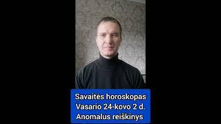 SAVAITĖS HOROSKOPAS VASARIO 24 - KOVO 2 D.