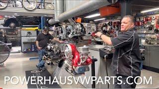 Derek & Kristen Pick Up Their New POWERHAUS VW Performance 2110cc Aircooled Engine