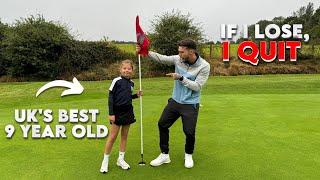 Best UK 9 Year Old Wanted SCRATCH MATCH | Can't Believe How Good She Was!