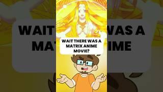 There Was A Matrix Anime Movie?!