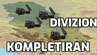 Kompletiran divizion FK-3 u PVO Vojske Srbije Complete FK3 Battalion serve in Serbian Air Defense