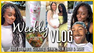 Weekly Vlog | More Tears, GRWM, New Hair, Home Improvements, Viral Tiktok Recipe, & PR Unboxing!