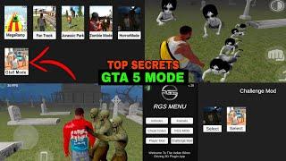 finally GTA 5 mode | zombie in ghost mode | top secret update in indian bike driving 3d | 100 ghost