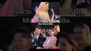 Reaction : Engfa looking at Miss Grand India 2024 #engfa #engfawaraha #missgrandthailand