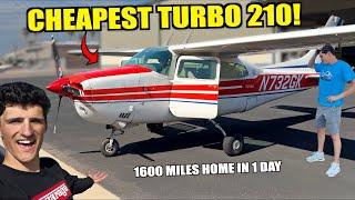 Buying a CHEAP Cessna 210 Turbo SIGHT UNSEEN & Flying It 1,600 Miles Home!!