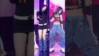 Music Core (Ahyeon) vs Inkigayo (Slayeon): How the outfit affects her dancing #shorts #ahyeon