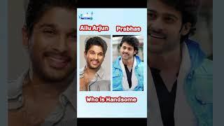 Allu Arjun vs prabhas  Journey ️#shorts #ytshort #viral #alluarjun #prabhas